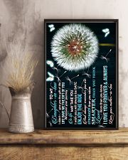 To My Daughter-in-law - Dandelion and Butterfly 16x24 Poster lifestyle-poster-3