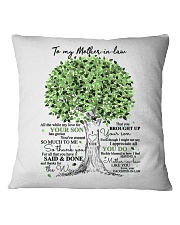 TO MY MOTHER-IN-LAW Square Pillowcase thumbnail