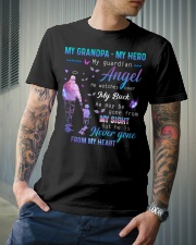 My grandpa- My hero- My guardian angel Classic T-Shirt lifestyle-mens-crewneck-front-6