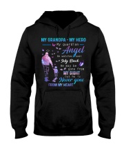 My grandpa- My hero- My guardian angel Hooded Sweatshirt tile
