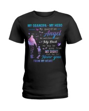 My grandpa- My hero- My guardian angel Ladies T-Shirt tile