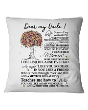 DEAR MY UNCLE Square Pillowcase thumbnail