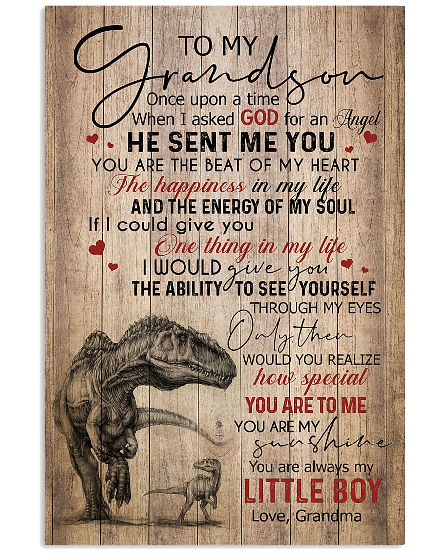 GRANDMA TO GRANDSON - T REX - ONCE UPON 16x24 Poster