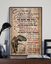 GRANDMA TO GRANDSON - T REX - ONCE UPON 16x24 Poster lifestyle-poster-2