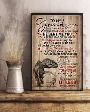 GRANDMA TO GRANDSON - T REX - ONCE UPON 16x24 Poster lifestyle-poster-3