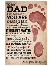 DAUGHTER TO DAD 16x24 Poster front