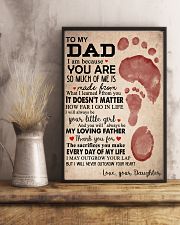 DAUGHTER TO DAD 16x24 Poster lifestyle-poster-3