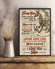 POSTER - TO MY SON - DRAGON - TODAY IS A GOOD DAY 16x24 Poster lifestyle-poster-3