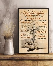 Grandma to Granddaughter - God Sent You Into My 16x24 Poster lifestyle-poster-3