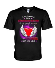 Angel Grandpa - I Used To Be His Angel V-Neck T-Shirt tile
