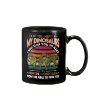 T rex - If You Hurt My Dinosaurs - T-shirt Mug tile