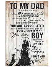 SON TO DAD 16x24 Poster front