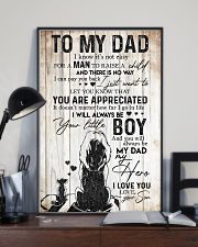 SON TO DAD 16x24 Poster lifestyle-poster-2