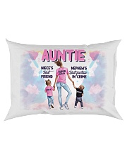Auntie - Niece and Nephew - Pillowcase Rectangular Pillowcase back