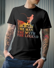 SON-IN-LAW - THE MAN THE MYTH THE LEGEND Classic T-Shirt lifestyle-mens-crewneck-front-6