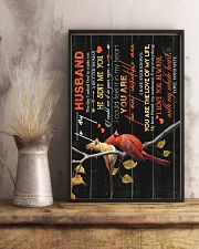TO MY HUSBAND - CARDINAL - LOVE YOU 16x24 Poster lifestyle-poster-3