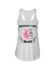 Grandma's girl- I used to be his angel now he's mine Ladies Flowy Tank tile