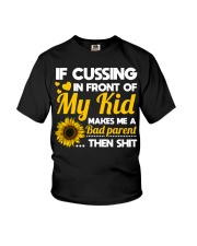 If cussing in front of My kid Youth T-Shirt thumbnail