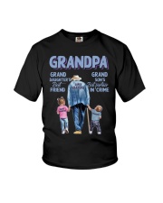 Grandpa - Best Friend Best Partner-in-crime Youth T-Shirt tile