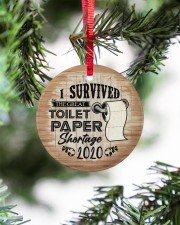 Christmas - Corona Virus - I Love You More Than Circle ornament - single (porcelain) aos-circle-ornament-single-porcelain-lifestyles-07