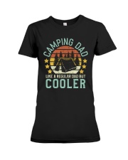 T-SHIRT - FATHER'S DAY - CAMPING Premium Fit Ladies Tee tile