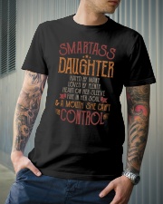 Smartass daughter Classic T-Shirt lifestyle-mens-crewneck-front-6