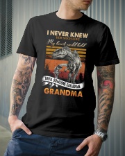 Grandma - Dinosaurs - I Never Knew How Much Love Classic T-Shirt lifestyle-mens-crewneck-front-6