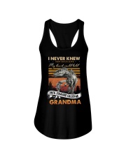 Grandma - Dinosaurs - I Never Knew How Much Love Ladies Flowy Tank tile