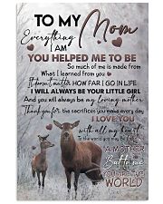 POSTER - TO MY MOM - DEER 16x24 Poster front