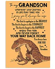 GRANDMA TO GRANDSON - VELOCIRAPTOR - THE FIRST 16x24 Poster front