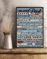 DAUGHTER TO DAD 16x24 Poster lifestyle-poster-3