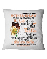 DAUGHTER TO MOTHER-IN-LAW Square Pillowcase thumbnail
