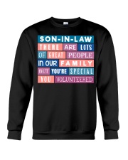 T-SHIRT - SON-IN-LAW - VINTAGE - YOU VOLUNTEERED Crewneck Sweatshirt tile