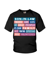 T-SHIRT - SON-IN-LAW - VINTAGE - YOU VOLUNTEERED Youth T-Shirt tile