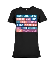 T-SHIRT - SON-IN-LAW - VINTAGE - YOU VOLUNTEERED Premium Fit Ladies Tee tile