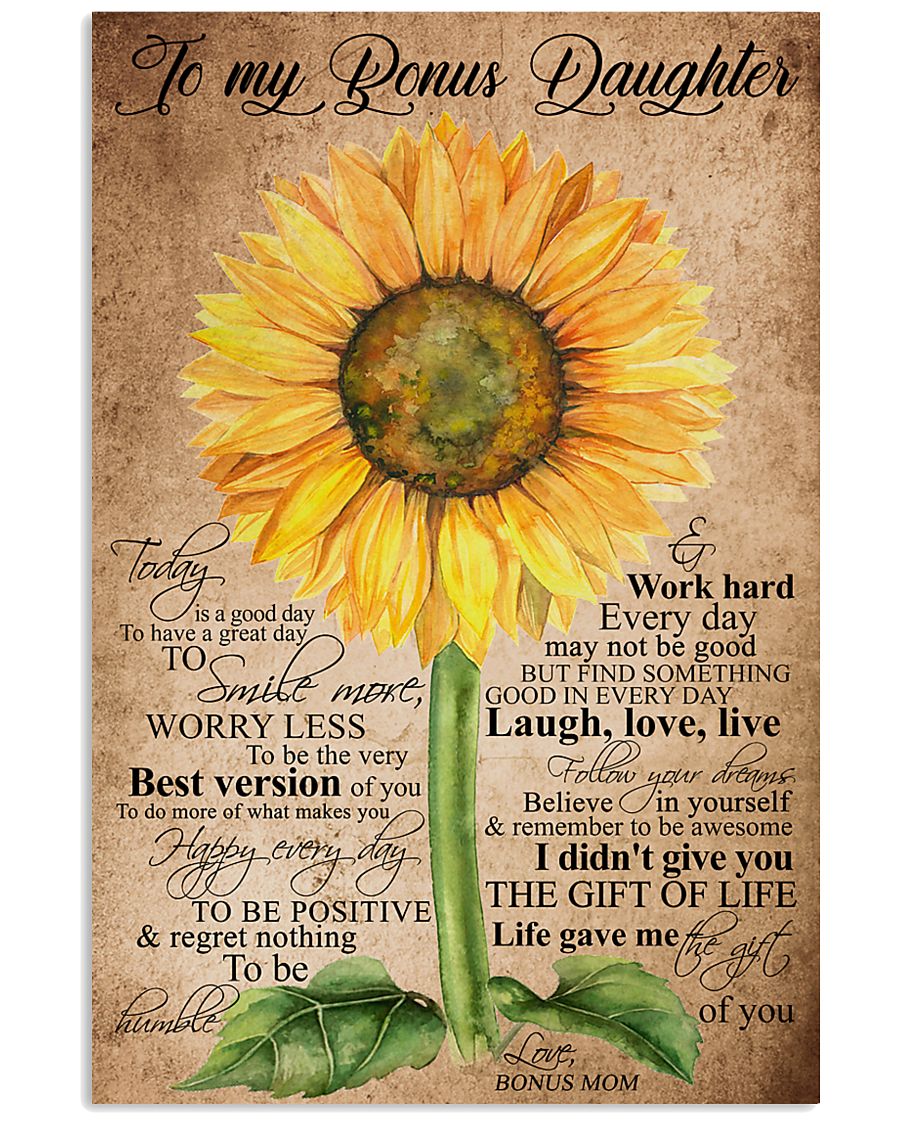 BONUS MOM TO BONUS DAUGHTER 16x24 Poster