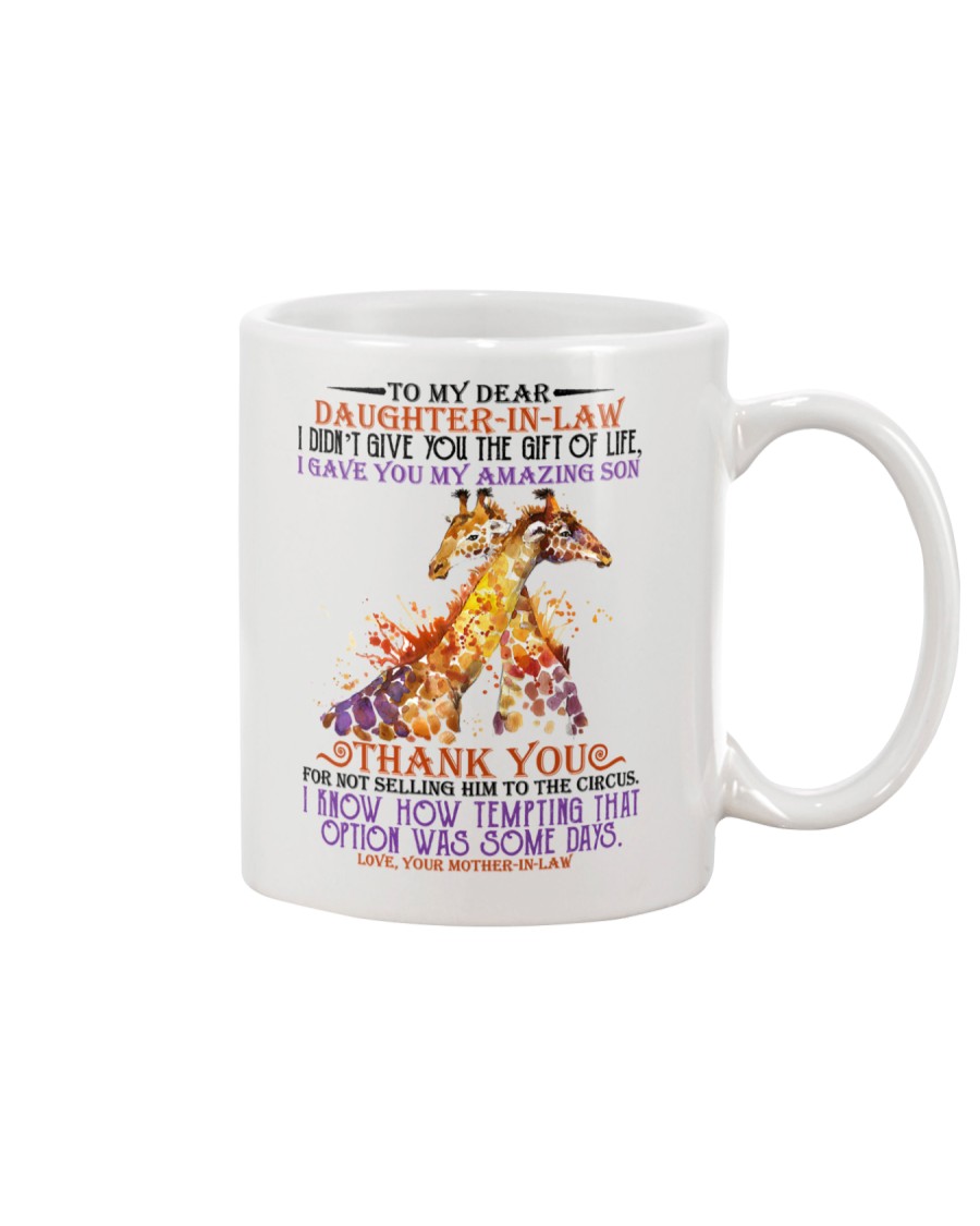 MOM TO DAUGHTER IN LAW Mug