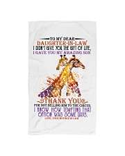 MOM TO DAUGHTER IN LAW Hand Towel thumbnail