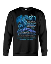 To my son Crewneck Sweatshirt thumbnail