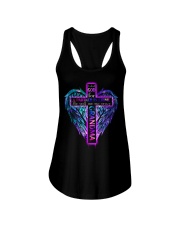 Grandma to Grandson and Granddaughter Ladies Flowy Tank tile