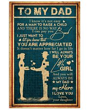 To My Dad - Vintage - You Are Appreciated 16x24 Poster front