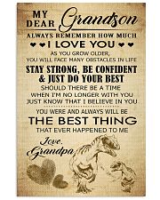 MY DEAR GRANDSON 16x24 Poster front