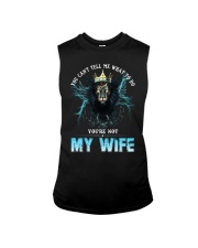 My Wife - You Can't Tell Me What To Do - Hoodie Sleeveless Tee tile