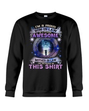 I'm A Proud Son-in-law of A Freaking Awesome Crewneck Sweatshirt tile