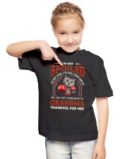 Grandma to Grandson - I'm Not Spoiled - T-Shirt Youth T-Shirt lifestyle-youth-tshirt-front-2