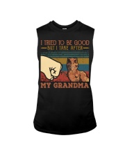 GRANDMA TO GRANDSON - HIGH FIVE - TAKE AFTER Sleeveless Tee thumbnail