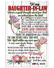DAUGHTER-IN-LAW - PROTEA - FAMILY IS THE LOVE 16x24 Poster front