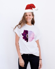 TO MY MOTHER-IN-LAW - ANEMONE -THANK YOU Classic T-Shirt lifestyle-holiday-crewneck-front-1