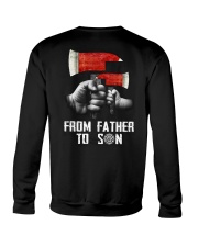 From Father To Son - Firefighter - T-shirt Crewneck Sweatshirt tile