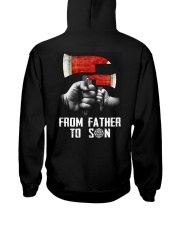 From Father To Son - Firefighter - T-shirt Hooded Sweatshirt tile
